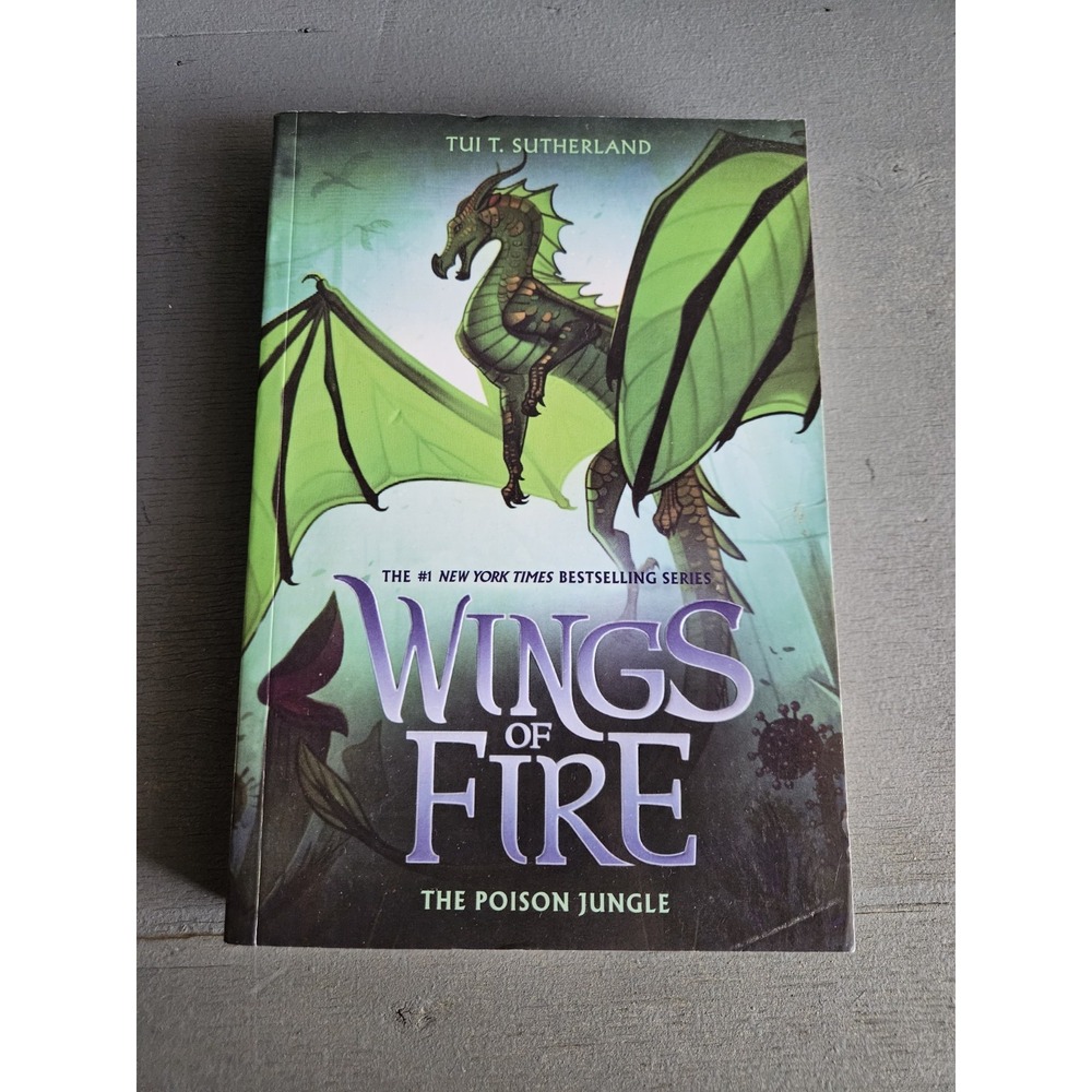 The Poison Jungle Wings of Fire Tui T. Sutherland Book 13 Paperback Novel